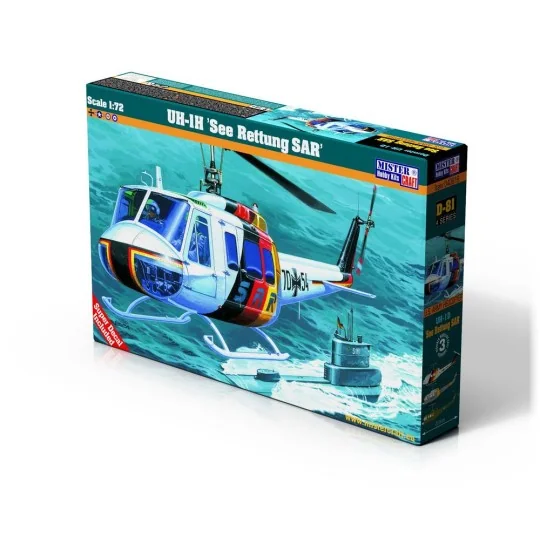 UH-1H See Rettung SAR, 1/72 - Mistercraft D-81 UH-1H See Rettung SAR, 1/72 - Mistercraft D-81