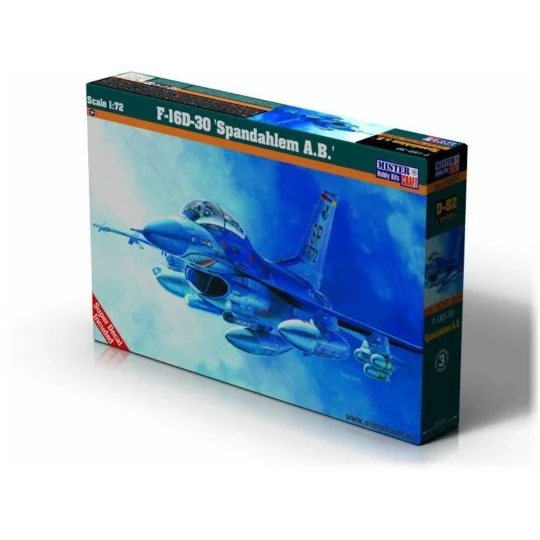 F-16D-30 Spadahlem A.B., 1/72 - Mistercraft D-82