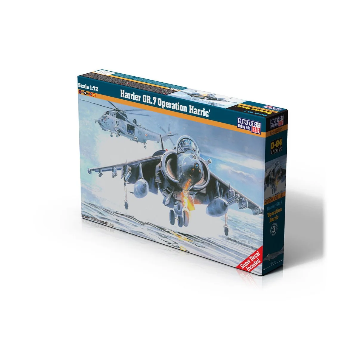 Harrier GR.7 "Operation Harric, 1/72 - Mistercraft D-94