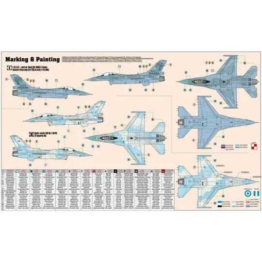 F-16CJ-52+Jastrzab/Hawk, 1/72 - Mistercraft D-116 F-16CJ-52+Jastrzab/Hawk, 1/72 - Mistercraft D-116