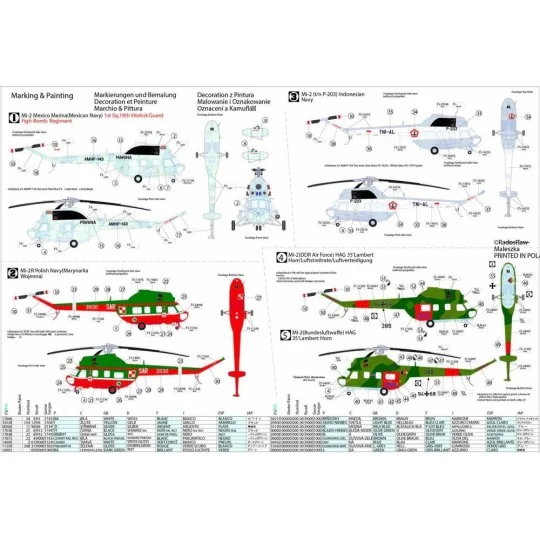 Mi-2 Mexico Marina, 1/72 - Mistercraft D-150 Mi-2 Mexico Marina, 1/72 - Mistercraft D-150