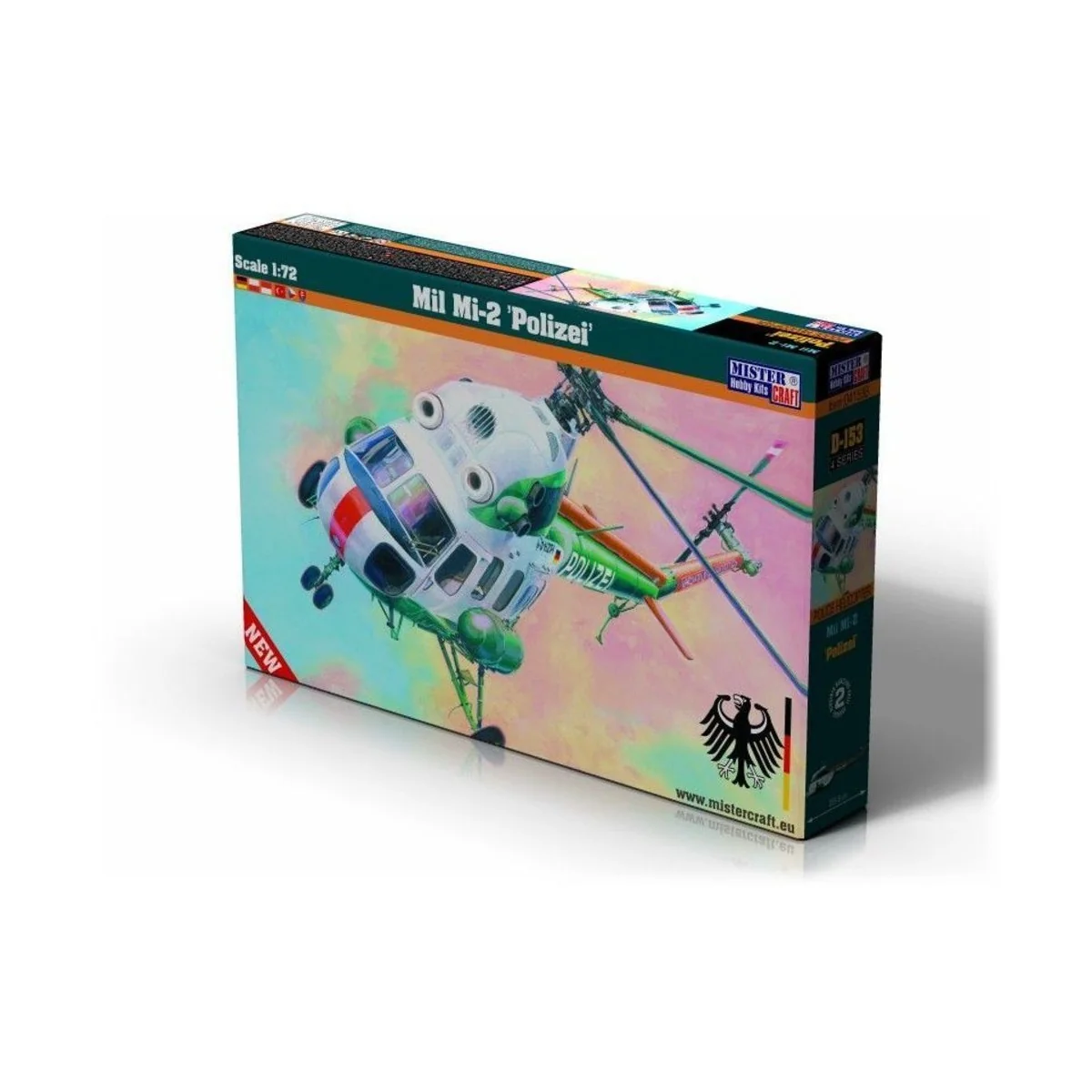Mi-2 Polizei, 1/72 - Mistercraft D-153 Mi-2 Polizei, 1/72 - Mistercraft D-153