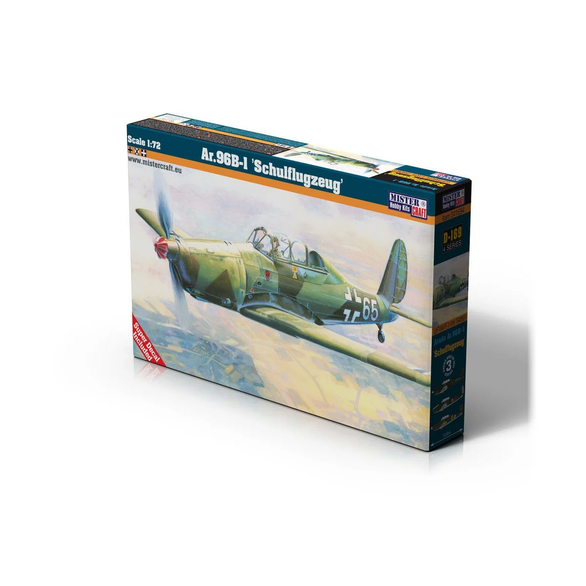 Ar.96B-1 Schulflugzeug, 1/72 - Mistercraft D-169 Ar.96B-1 Schulflugzeug, 1/72 - Mistercraft D-169