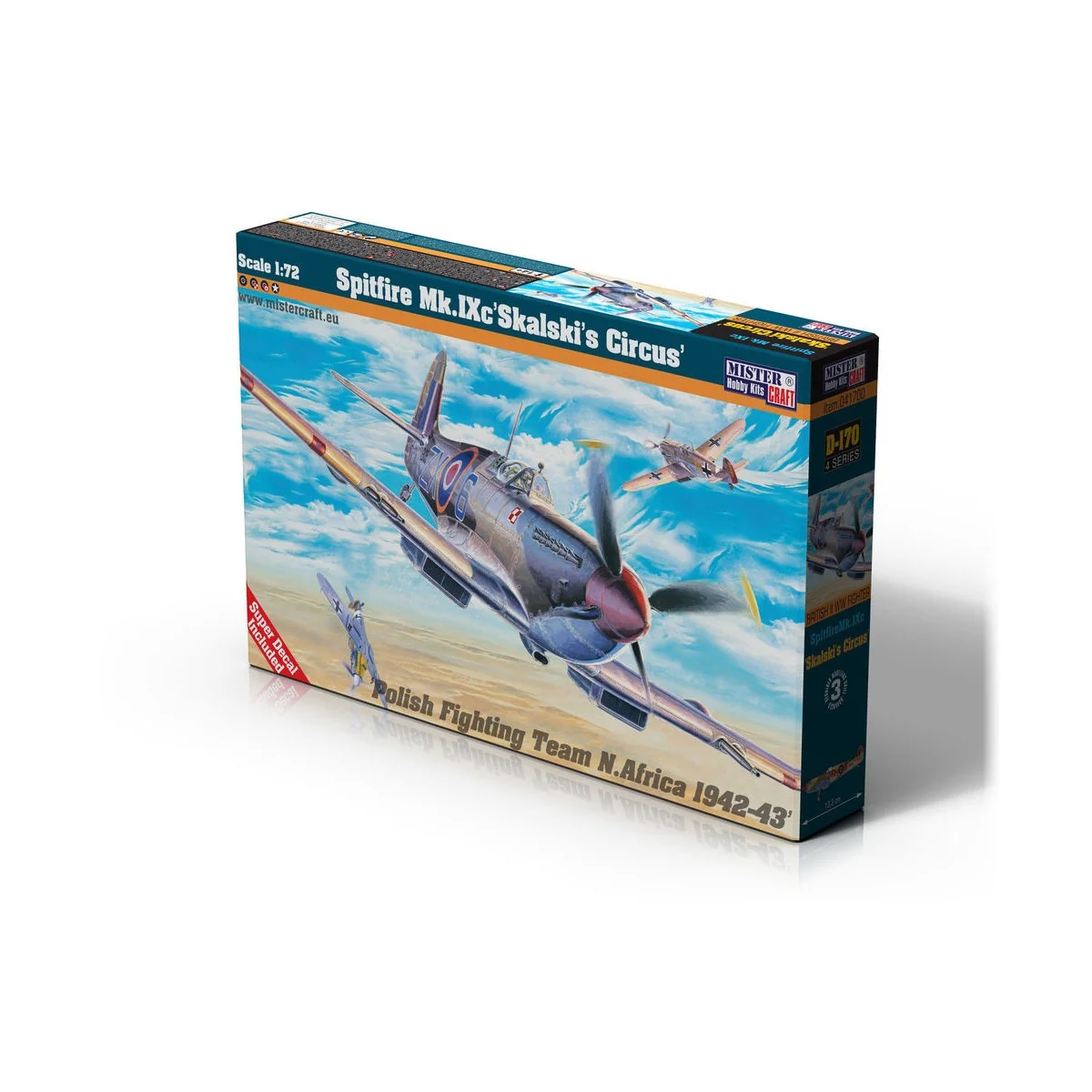 Spitfire Mk.IX "Skalski's Circus" - Mistercraft D-170