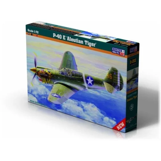P-40E Aleutian Tiger, 1/72 - Mistercraft D-202