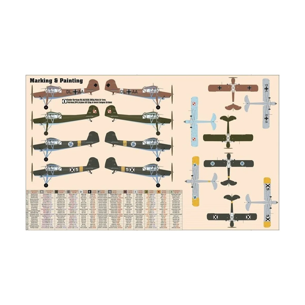 Fi-156 C-3 Rommels Storch - Mistercraft D-204