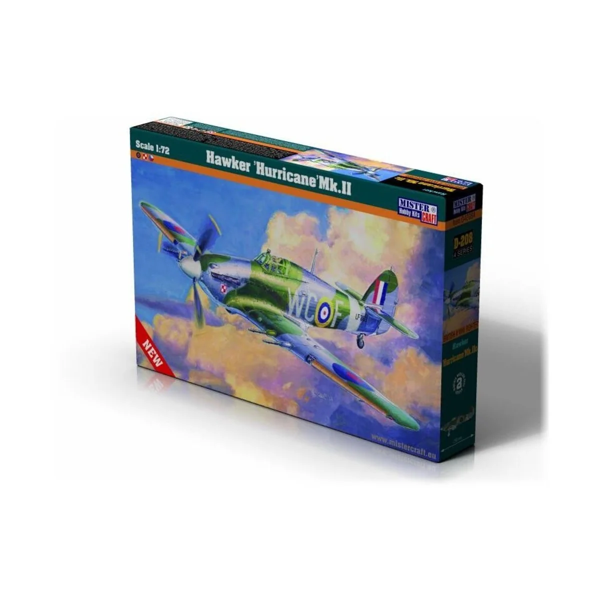 Hawker Hurricane Mk.IIc - Mistercraft D-208