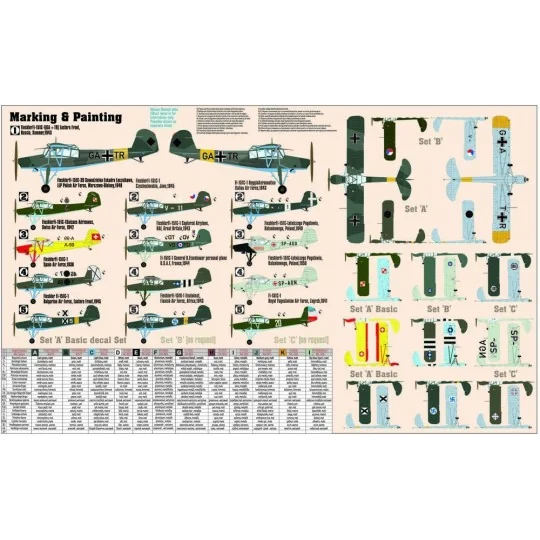 Fi-156 C-1 Storch, 1/72 - Mistercraft D-211