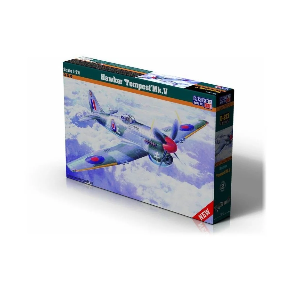 Hawker Tempest Mk.V, 1/72 - Mistercraft D-213