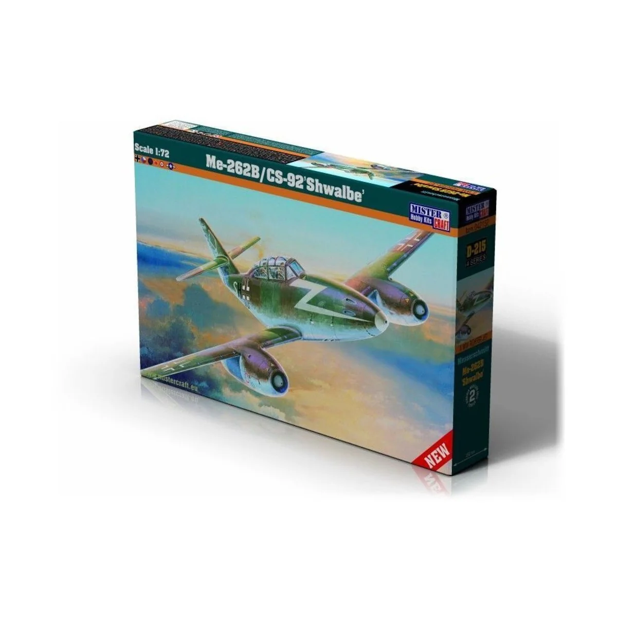Me-262B/CS-92 Shwalbe - Mistercraft D-215
