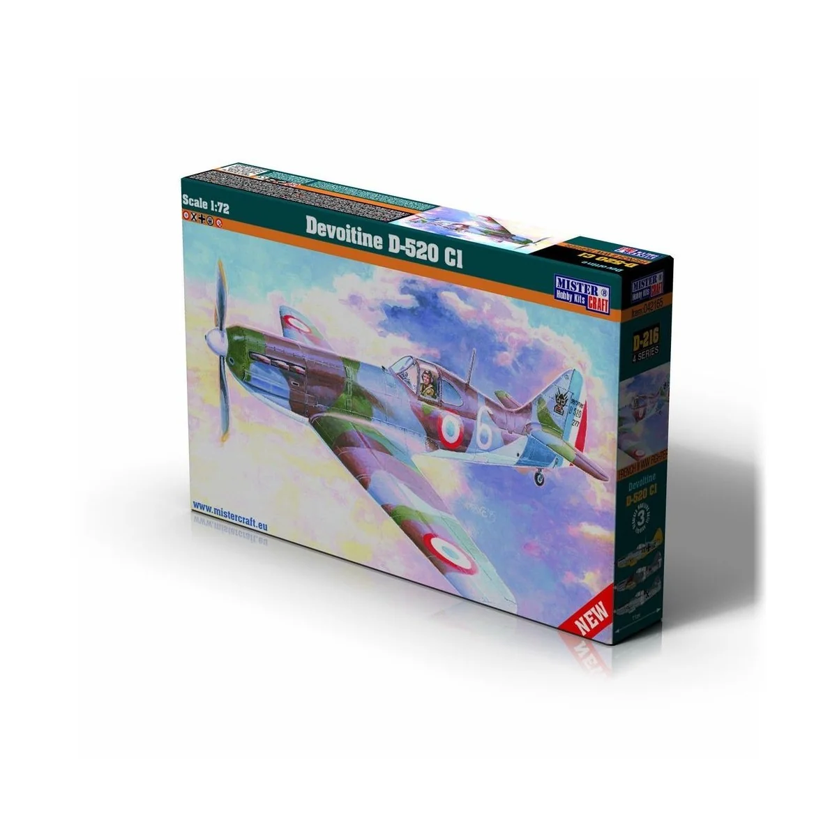 Devoitine D-520 Cl - Mistercraft D-216