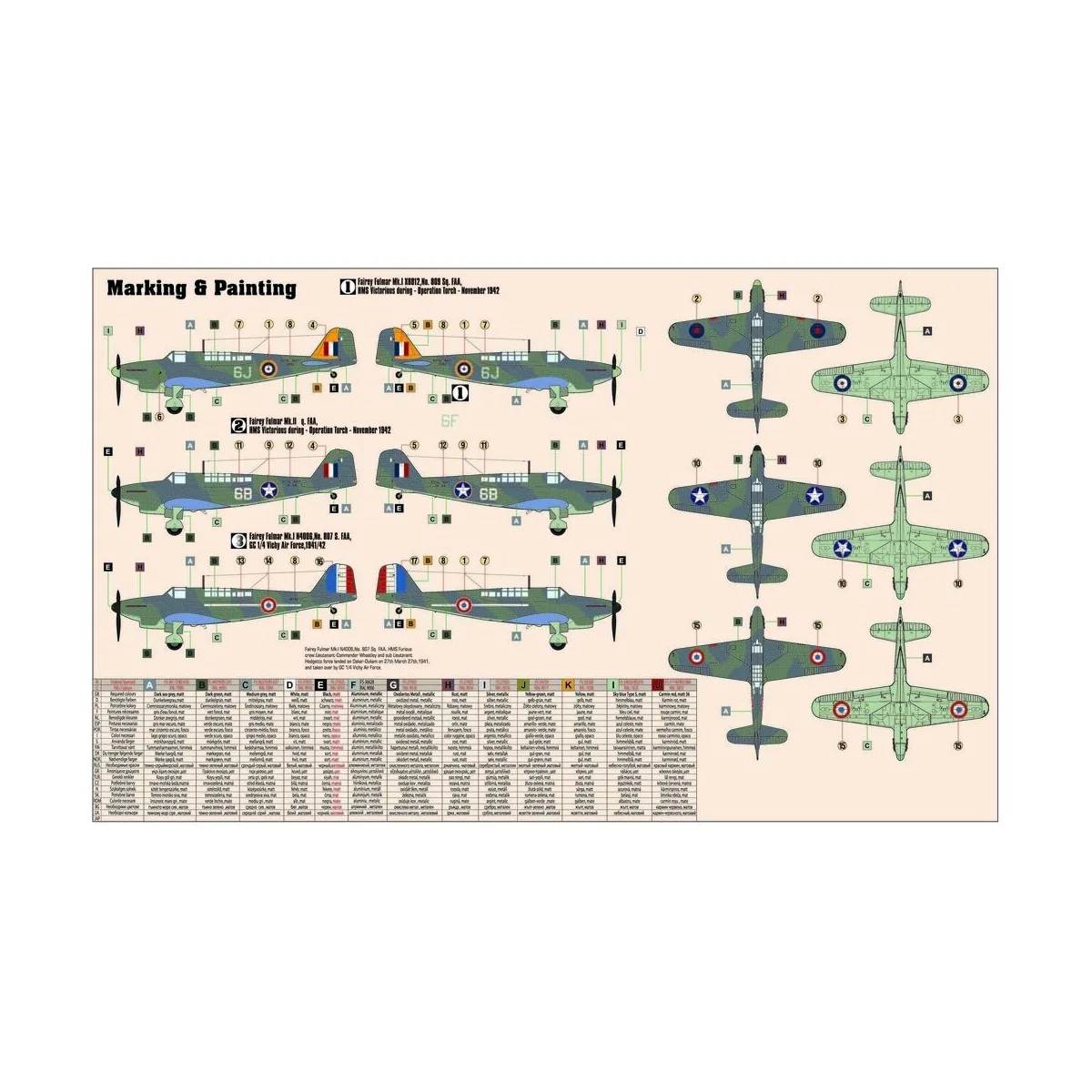 Fairey Fulmar Mk.I/II - Mistercraft D-217