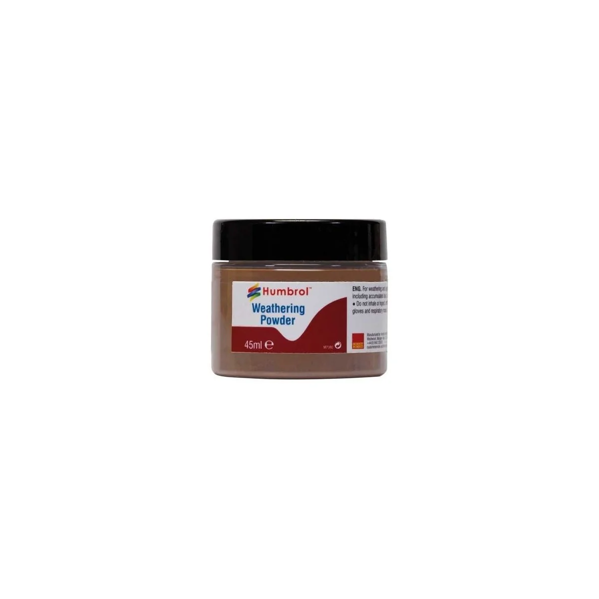 HUMBROL Weathering Powder Dark Rust - 45ml - Humbrol AV0019 HUMBROL Weathering Powder Dark Rust - 45ml - Humbrol AV0019