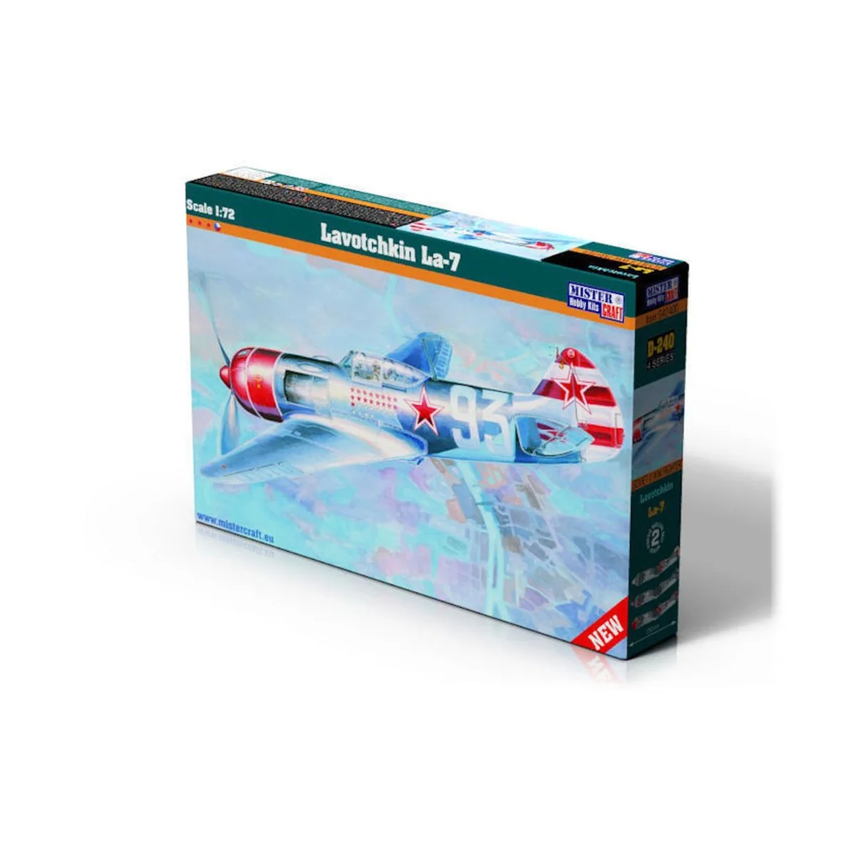 Lavotchkin La-7, 1/72 - Mistercraft D-218