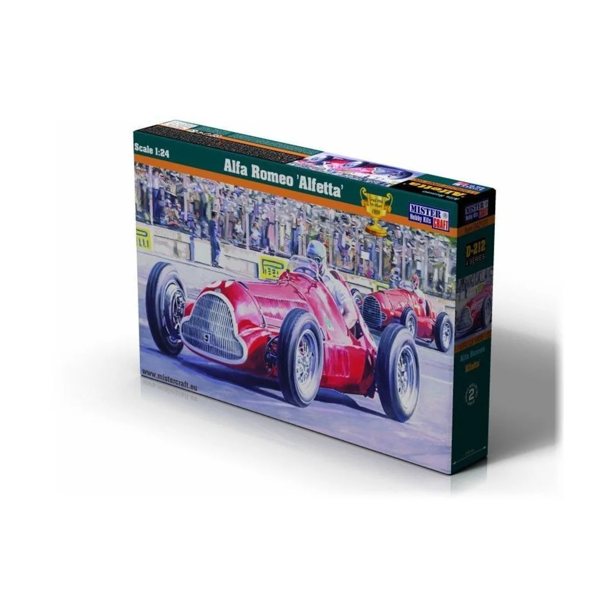 Alfa Romeo Alfetta, 1/24 - Mistercraft D-222 Alfa Romeo Alfetta, 1/24 - Mistercraft D-222