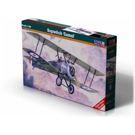 Sopwith "Camel" NEW, 1/48 - Mistercraft D-231 Sopwith "Camel" NEW, 1/48 - Mistercraft D-231