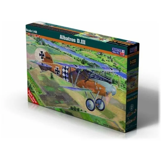Albatros D.III NEW, 1/48 - Mistercraft D-232