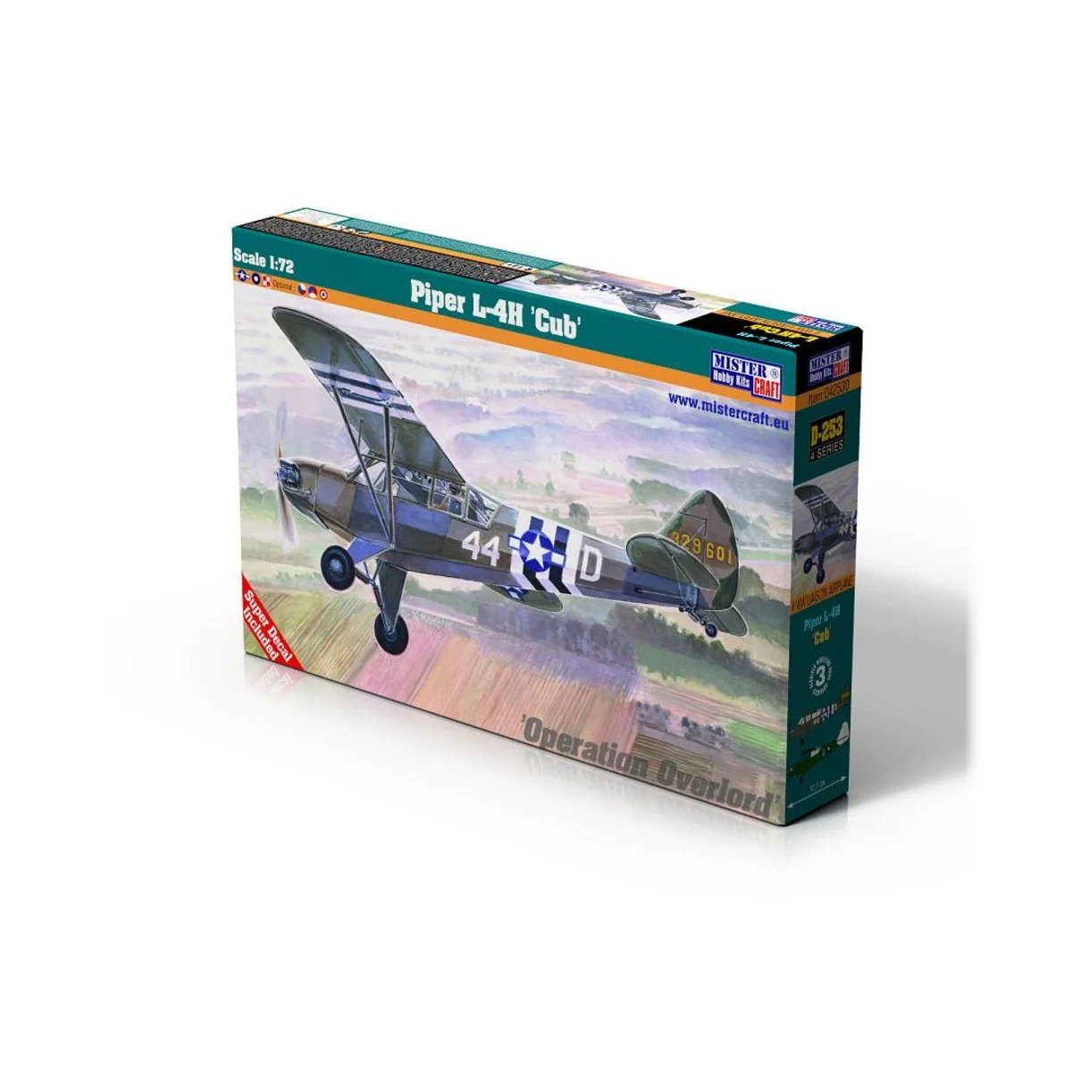 Piper L-4H Cub, 1/72 - Mistercraft D-253