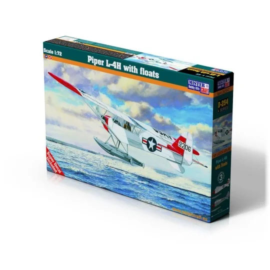 Piper L-4H with floats, 1/72 - Mistercraft D-254 Piper L-4H with floats, 1/72 - Mistercraft D-254
