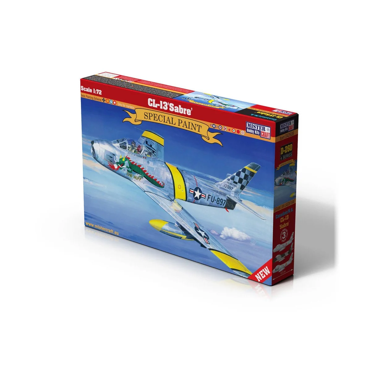 CL-13/F-86F "SABRE", 1/72 - Mistercraft D-260 CL-13/F-86F "SABRE", 1/72 - Mistercraft D-260
