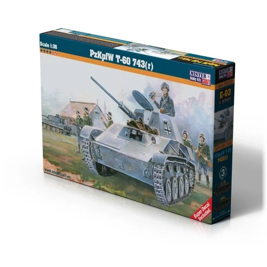 PzKpfW t-60 743(r), 1/35 - Mistercraft E-03 PzKpfW t-60 743(r), 1/35 - Mistercraft E-03