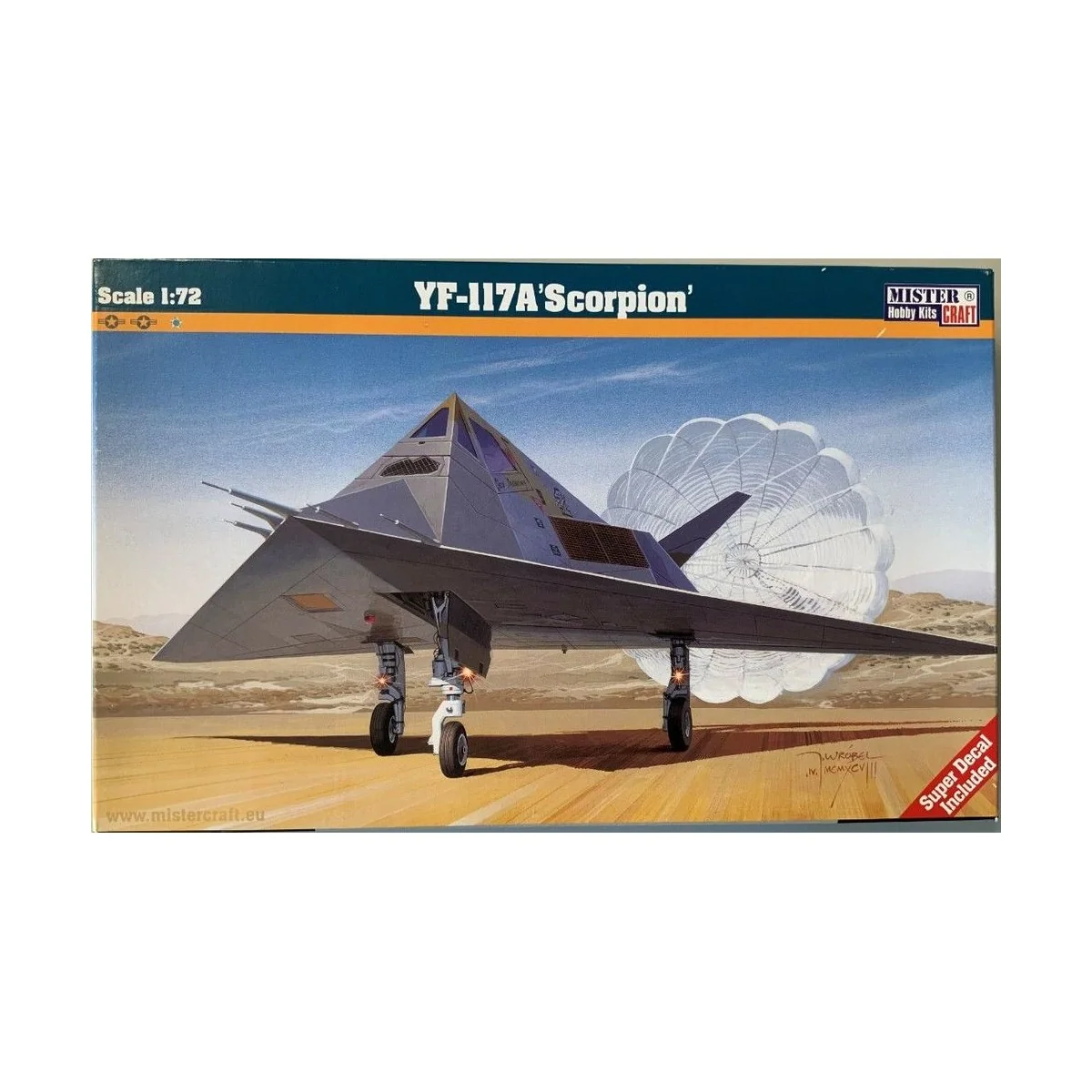 YF-117A Scorpion, 1/72 - Mistercraft E-11