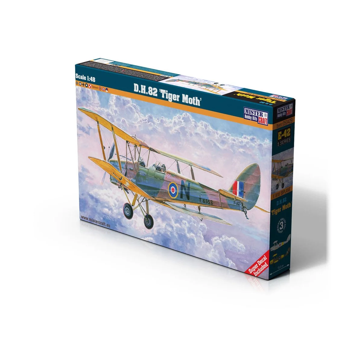 D.H. 82 "Tiger Moth" - Mistercraft E-42