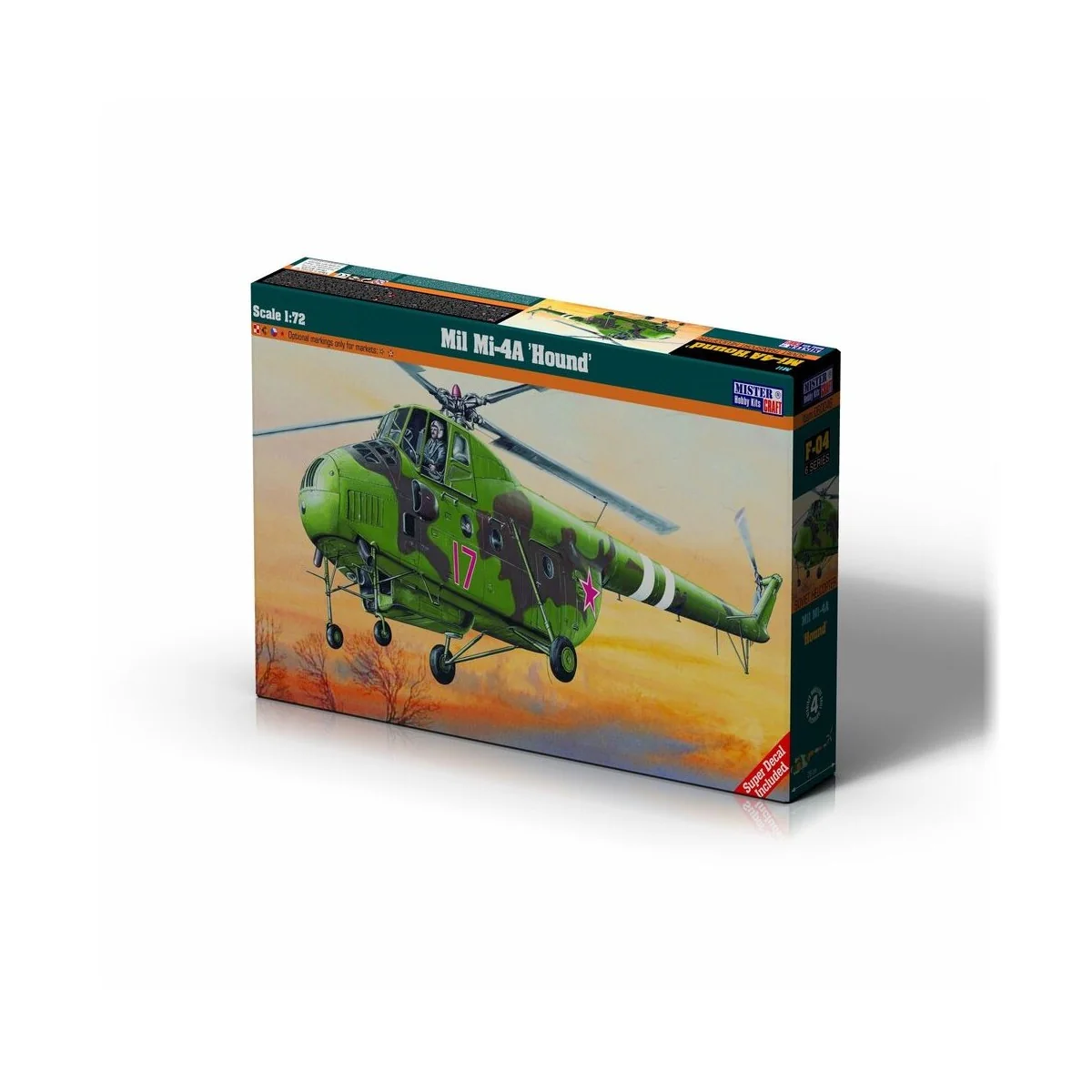 Mil Mi-4 Hound, 1/72 - Mistercraft F-04