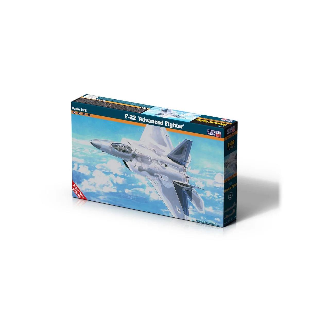 F-22 Advanced Fighter, 1/72 - Mistercraft F-06 F-22 Advanced Fighter, 1/72 - Mistercraft F-06