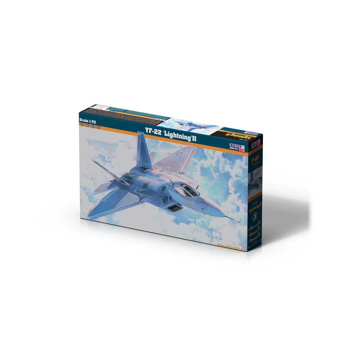 YF-22 Lightning II, 1/72 - Mistercraft F-07