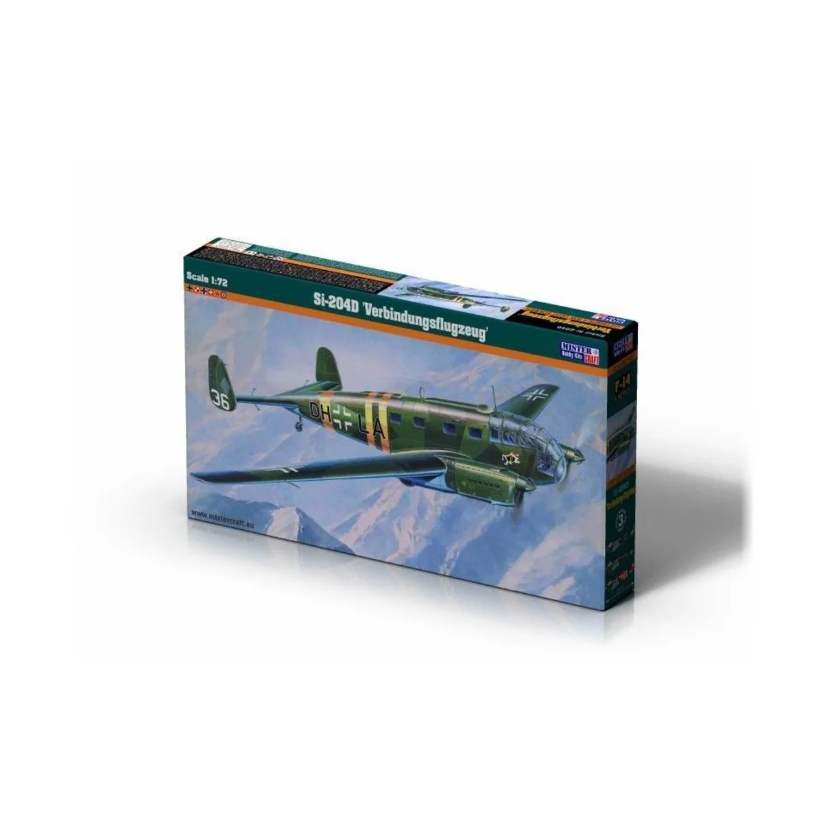 Si-204 "Verbindungsflugzeug", 1/72 - Mistercraft F-14 Si-204 "Verbindungsflugzeug", 1/72 - Mistercraft F-14