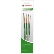 Coloro Pinsel-Set (Größen 00, 1, 4 & 8) - Humbrol AG4050
