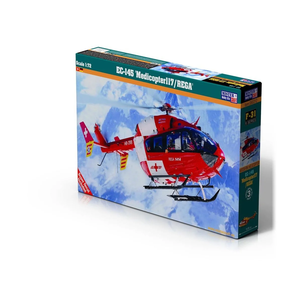 EC-145 "Medicopter117/REGA, 1/72 - Mistercraft F-31