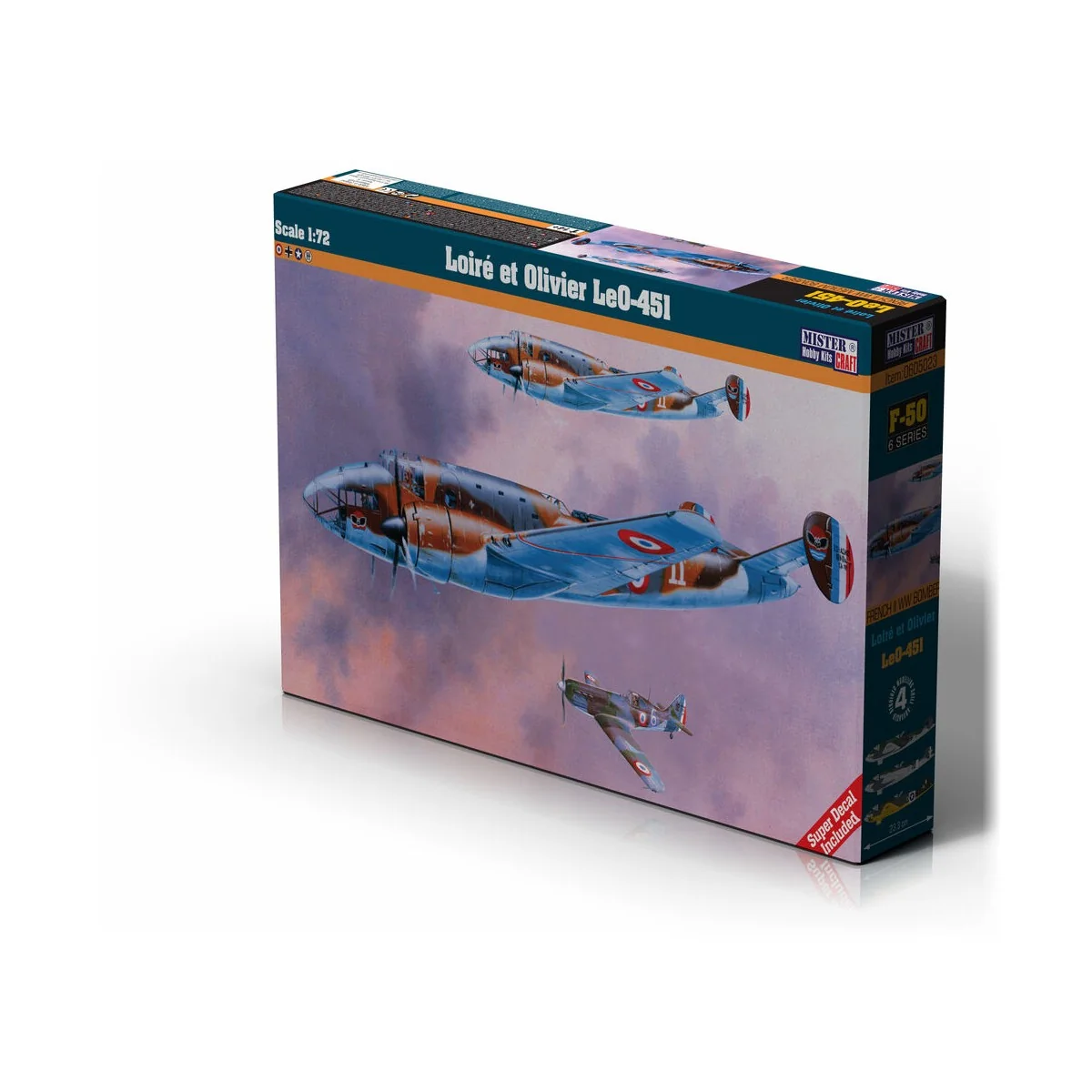 Lioré et Olivier LeO 451 1/72 German decals - Mistercraft F-50