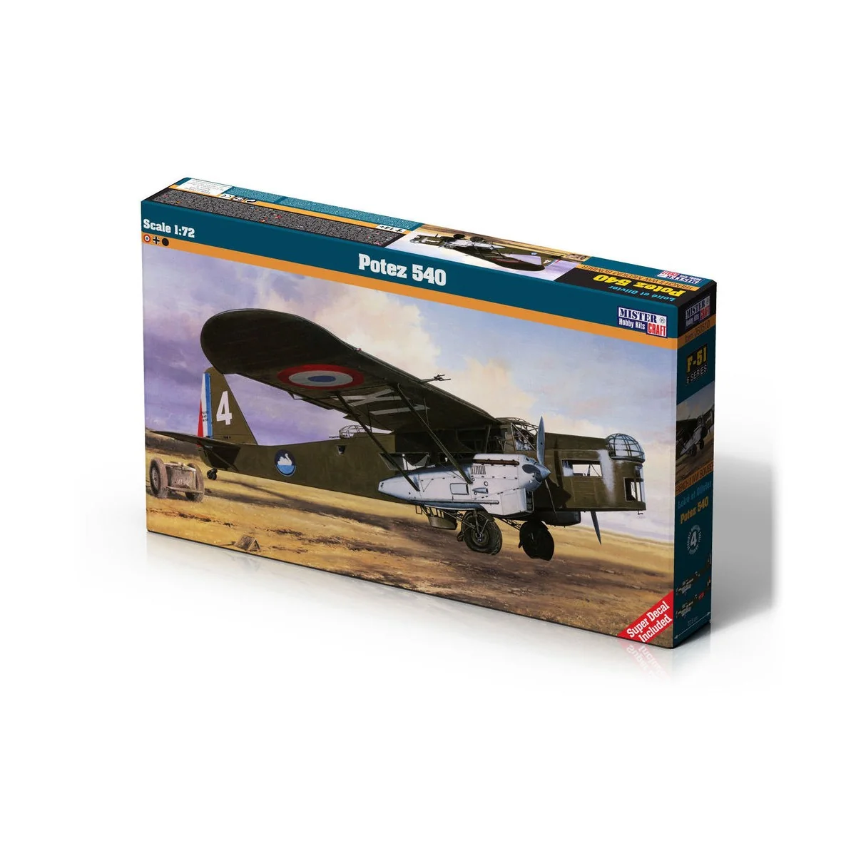 Potez 540, 1/72 - Mistercraft F-51