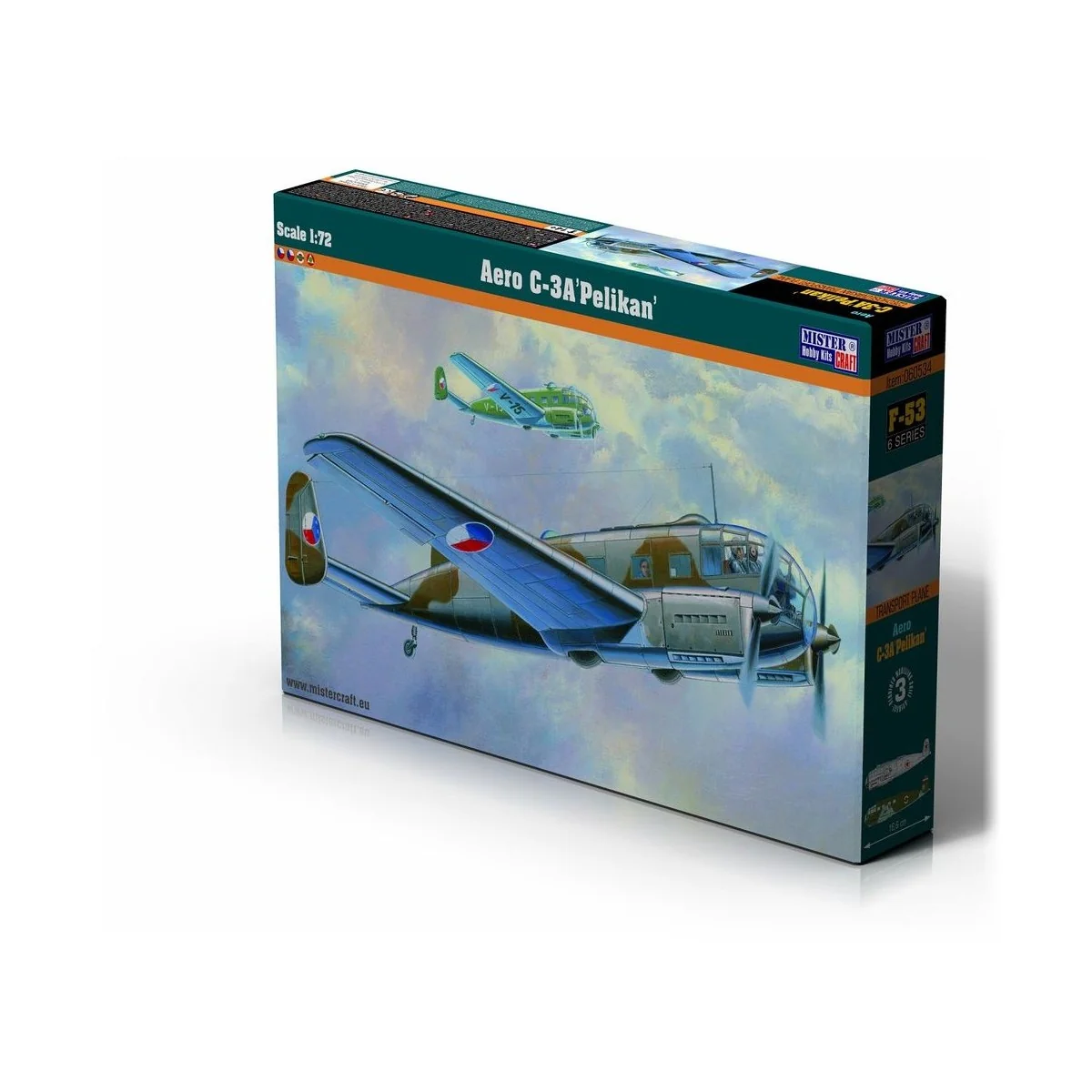 Aero C-3 Pelikan, 1/72 - Mistercraft F-53