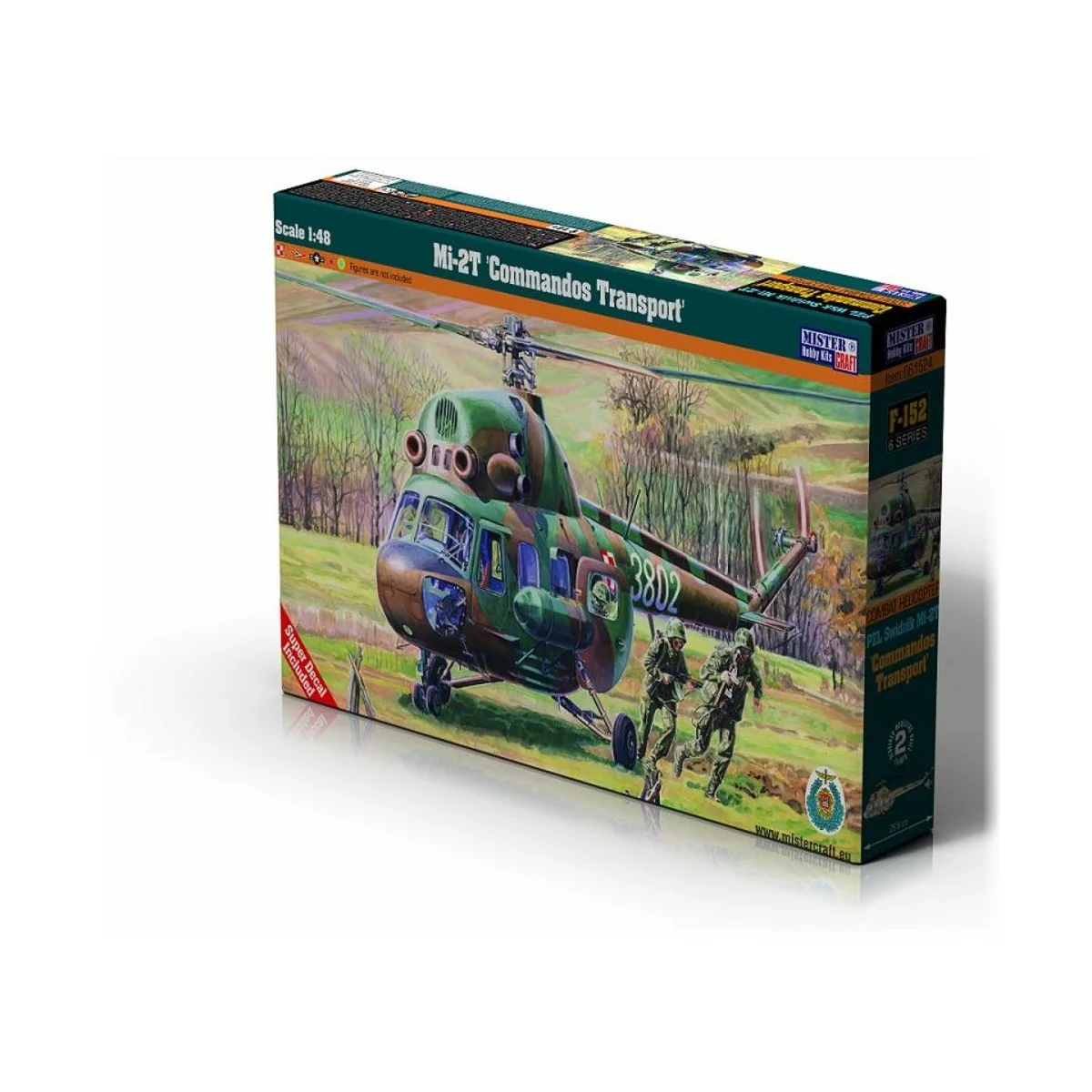 Mi-2T Commandos Transport, 1/48 - Mistercraft F-152
