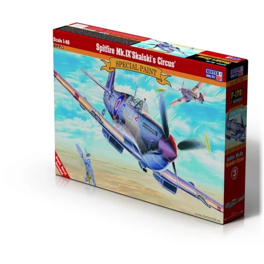 Spitfire Mk.IX Skalski Circus, 1/48 - Mistercraft F-170