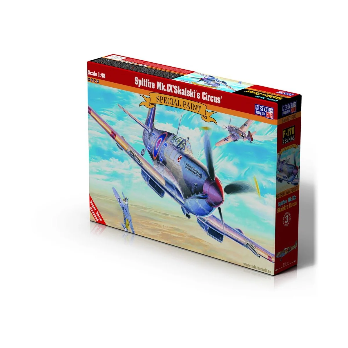Spitfire Mk.IX Skalski Circus - Mistercraft F-170