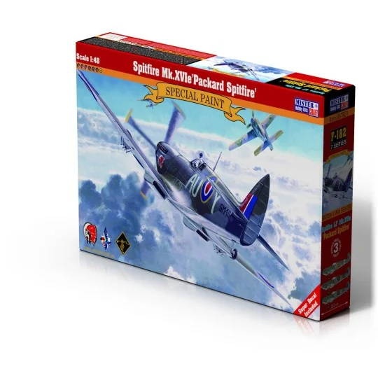 Spitfire Mk. XVI e Packard, 1/48 - Mistercraft F-182