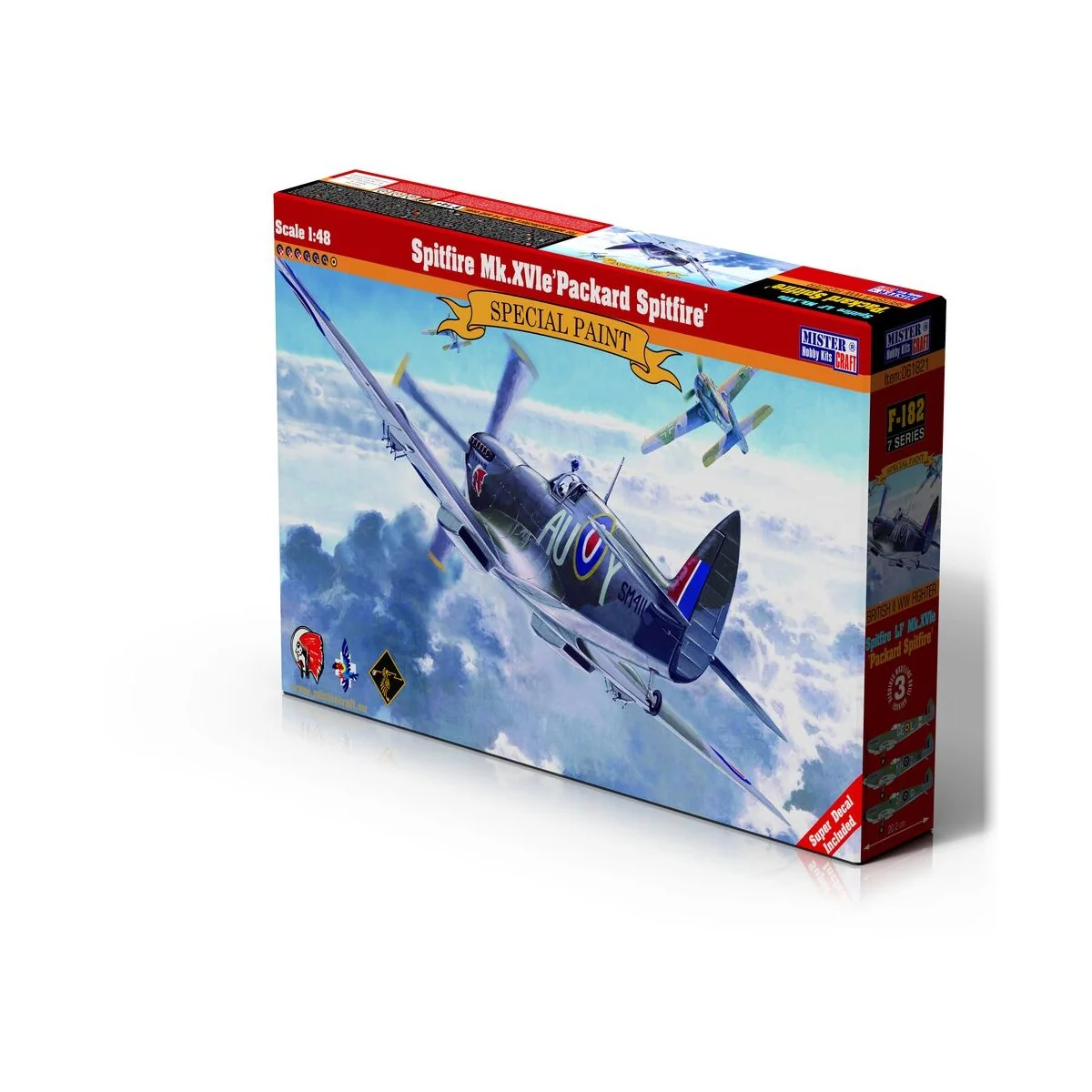 Spitfire Mk. XVI e Packard - Mistercraft F-182