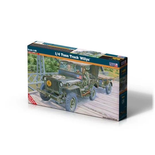 1/4 Tonn Truck 'Willys', 1/35 - Mistercraft F-299 1/4 Tonn Truck 'Willys', 1/35 - Mistercraft F-299