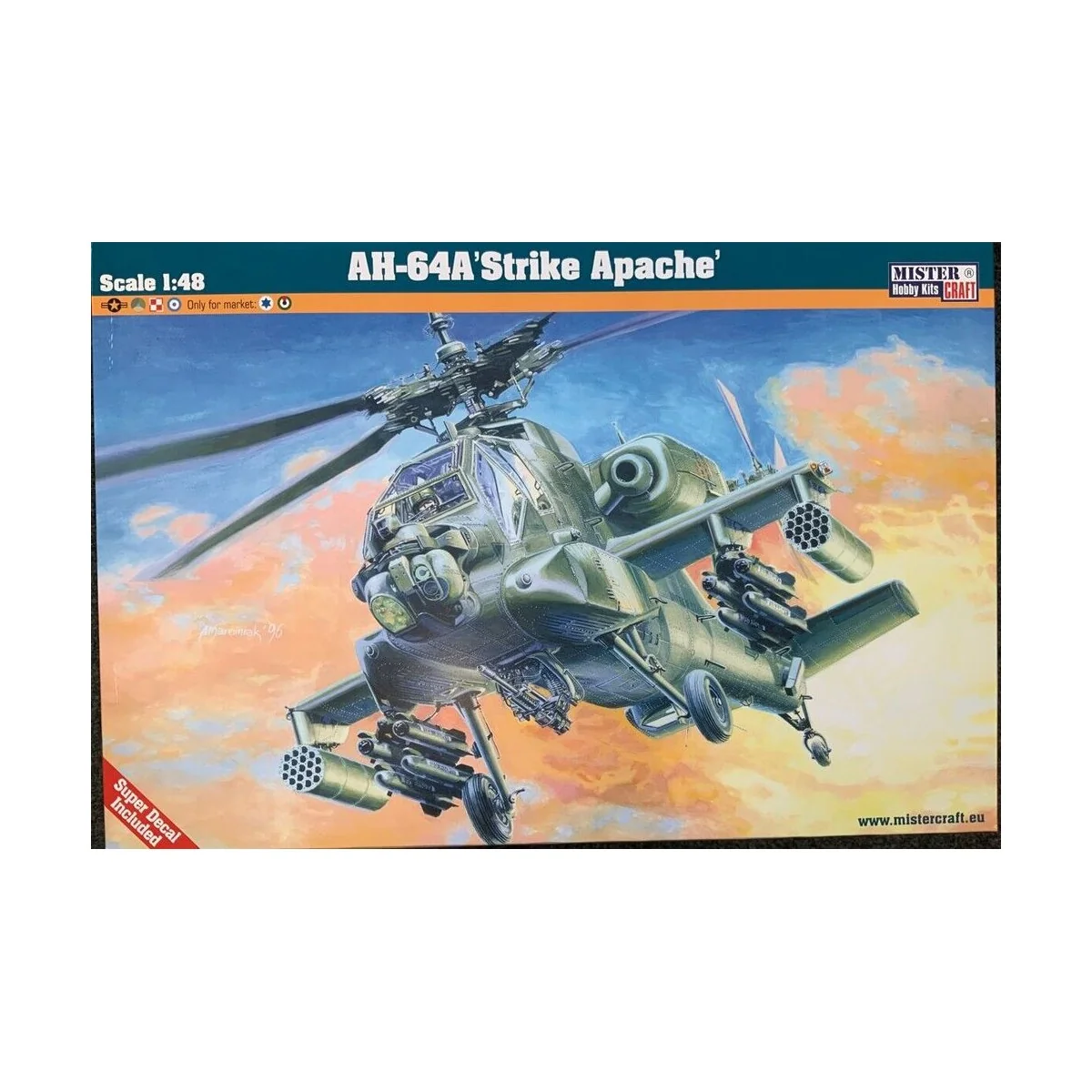 AH-64A Strike Apache - Mistercraft G-36