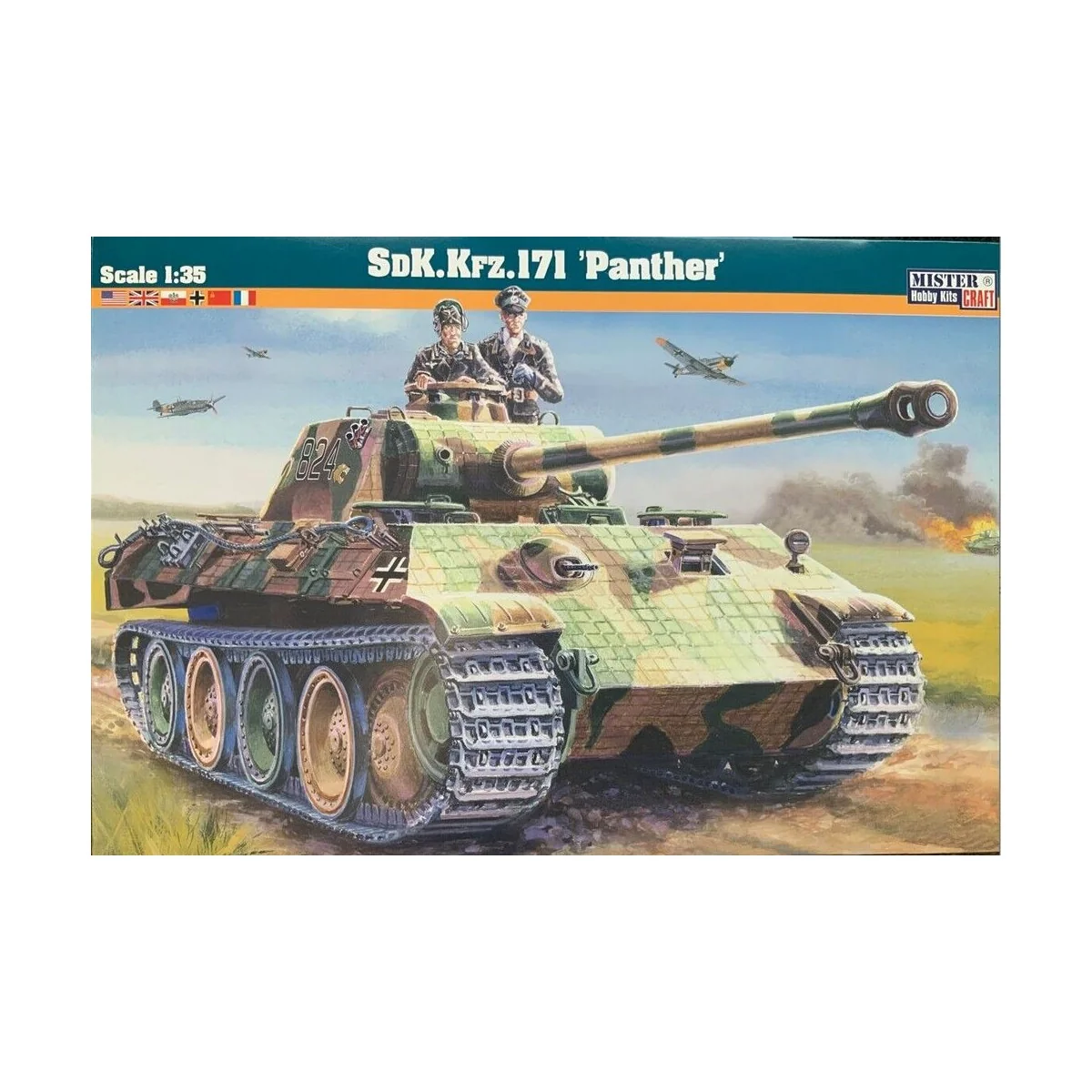SDK.KFZ.171 Panther, 1/35 - Mistercraft G-90 SDK.KFZ.171 Panther, 1/35 - Mistercraft G-90