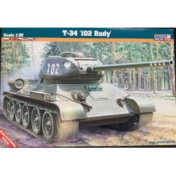 T-34 102 Rudy, 1/35 - Mistercraft G-95