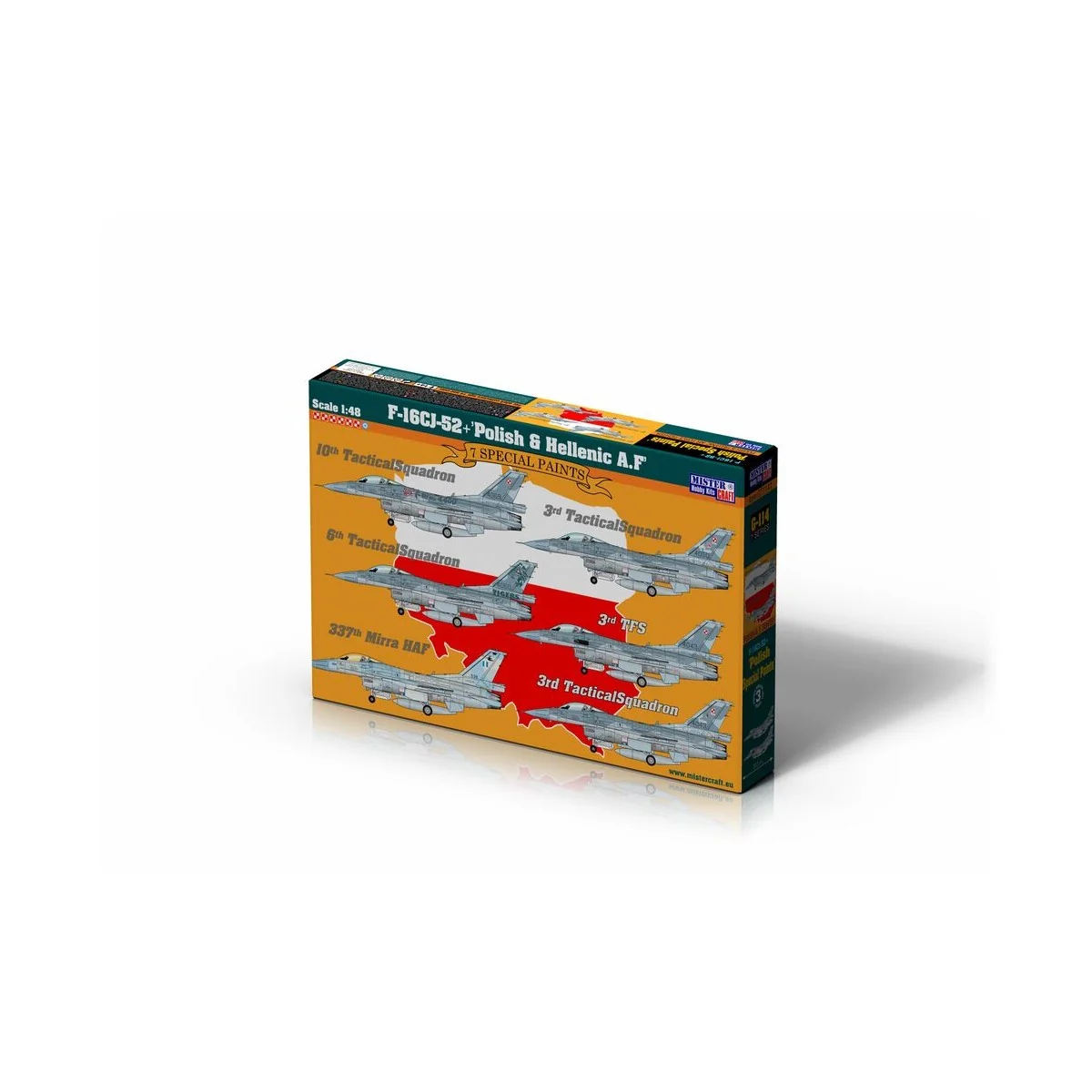 F-16CJ-52 'Polish And Hellenic Air Force Fighter', 1/48 - Mistercra...