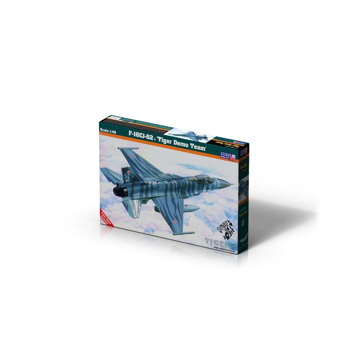 F-16CJ-52 TIGER DEMO TEAM, 1/48 - Mistercraft G-115
