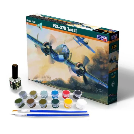 PZL P-37B Los II SUPER SET - Mistercraft SD-08