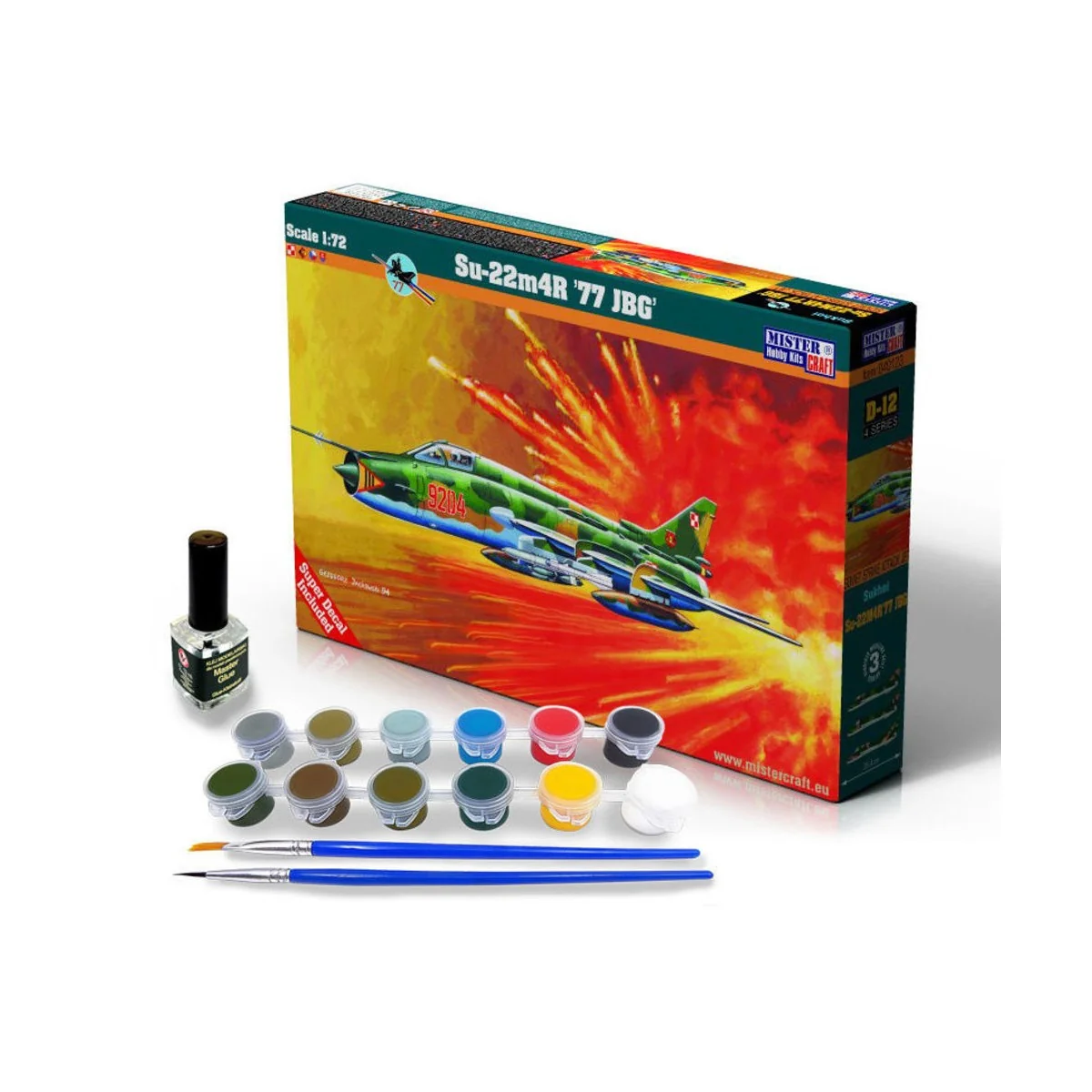 Su-22M4R 77 JBG SUPER SET, 1/72 - Mistercraft SD-12