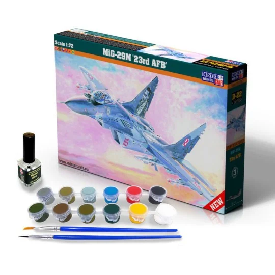 MIG-29M 23rd AFB SUPER SET, 1/72 - Mistercraft SD-22 MIG-29M 23rd AFB SUPER SET, 1/72 - Mistercraft SD-22